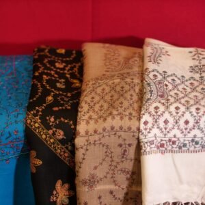 Embroidered Kashmir Shawl