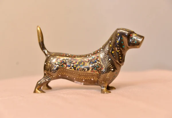 Brass Dog – Miniature Figurine